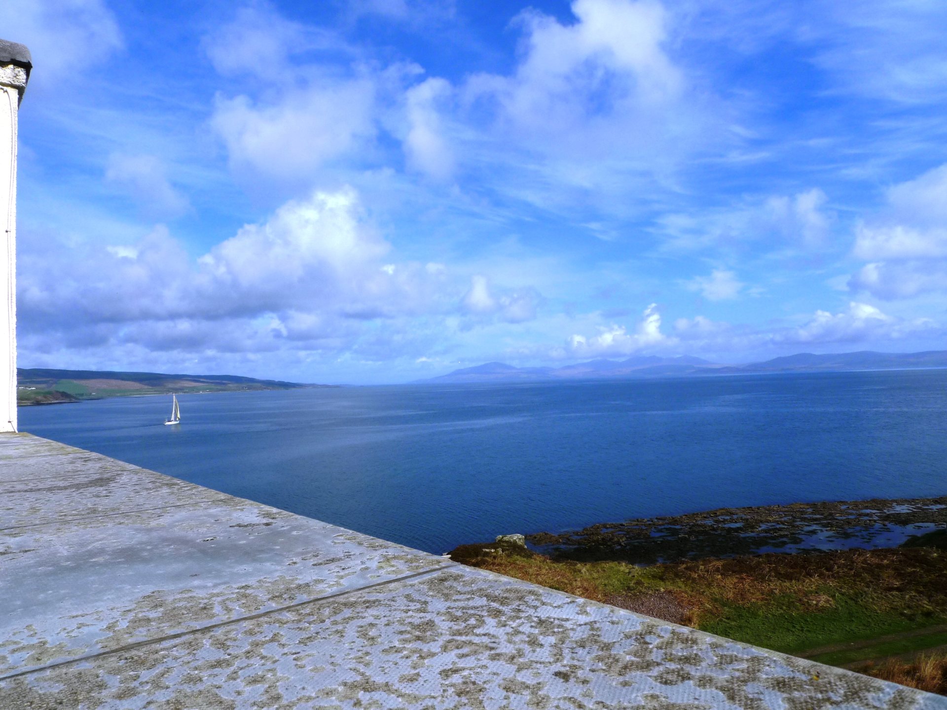 Sea views from The Lookout
